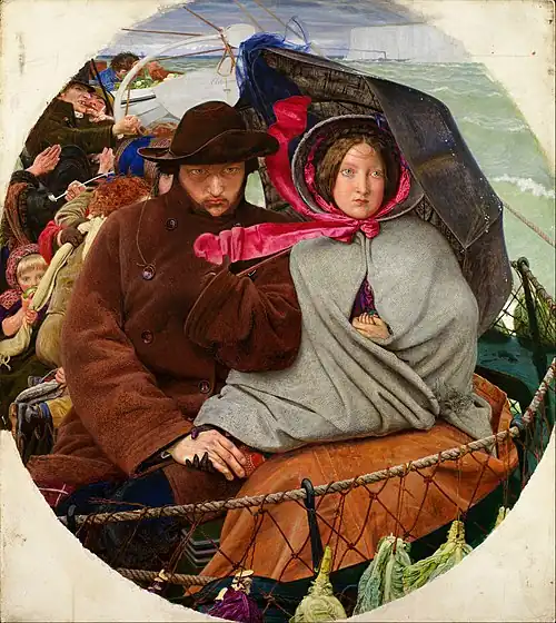Ford Madox Brown, The Last of England (1852–1855)