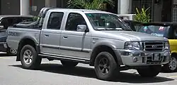 Ford Ranger dual cab (facelift)