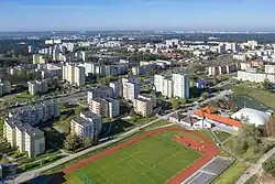 Panorama of Fordon district