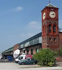 Transit Shed, Toxteth Dock, converted to offices c.1994 (1883–89; unlisted)