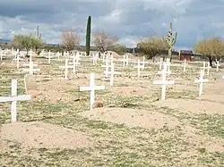 Unidentified graves of the Yavapai who perished during the "Indian Wars".
