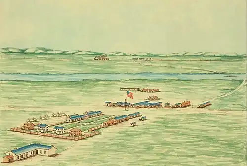 Anton Schonborn, Fort Sedgwick, 1870