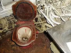 Head in Soviet submarine of the Foxtrot class (c.1957–1983)