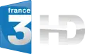 Logo of France 3 HD, 2010-2018