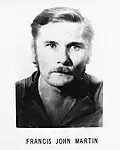 Francis John Martin FBI Most Wanted Poster