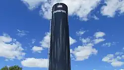 Water tower in Frankfort