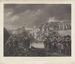 Siege of Antwerp, (1832–1833), after Laurent-Joseph Pelletier, Rijksmuseum, Amsterdam.