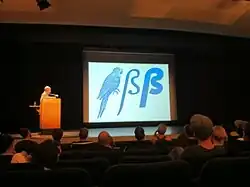 František Štorm speaking in 2011