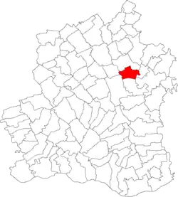 Location in Teleorman County