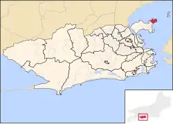 Location of Freguesia