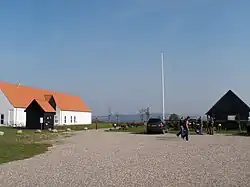 Fugledegård visitor centre on the western lakebrinks