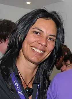 Gail Maurice at a CFC Filmmakers Reception in 2011