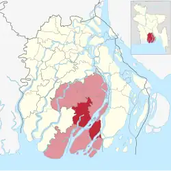 Location of Galachipa