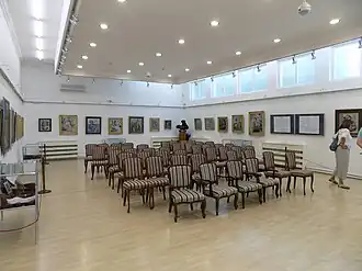 Milena Pavlović-Barili Gallery in her home in Požarevac