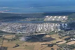 Aerial view of Rudniki