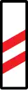 6c: Level crossing mark (right) - Distance to level crossing approx. 160m