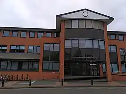 The town hall of the municipality of De Ronde Venen, located in Mijdrecht.