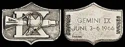 Image 60Fliteline medallion of Gemini 9A, by Fliteline (from Wikipedia:Featured pictures/Artwork/Others)