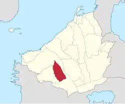 Map of Cavite with General Emilio Aguinaldo highlighted