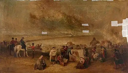 Cawnpore, Passage of the Ganges by George Jones