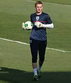 Long training with the England under 20 team