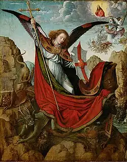 Altarpiece of St Michael c. 1510. Kunsthistorisches Museum, Vienna
