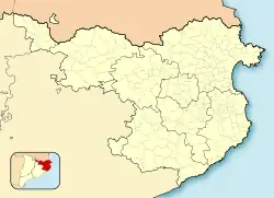 Empúries is located in Province of Girona