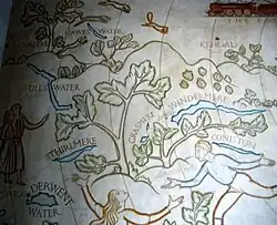 Map of the northwest of England (2).