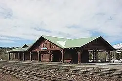 East Glacier Park Amtrak station