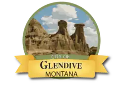 Official seal of Glendive, Montana