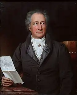 Portrait by Joseph Karl Stieler, 1828