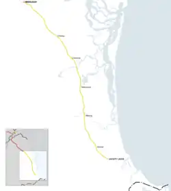 Line route