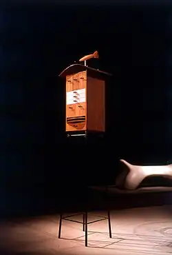 Gone fishin' fly cabinet, 1992.