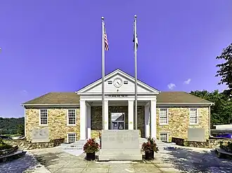 Graham County Courthouse in Robbinsville