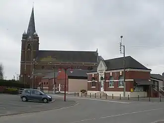 The center of the commune