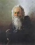Grandfather Vlas. by Rafail Sergeevich Levitsky. (1895) The Chuvash State Art Museum, Chuvashia Republic