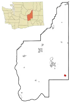 Location of Warden, Washington