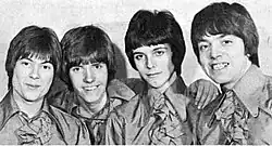 Grapefruit circa 1968. From left to right: John Perry, Geoff Swettenham, Pete Swettenham, and George Alexander