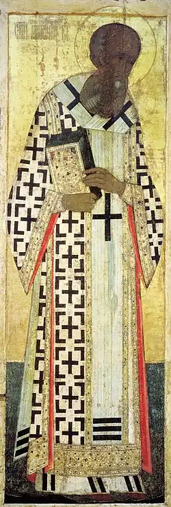 St. Gregory the Theologian, 1408 (Dormition Cathedral, Vladimir)