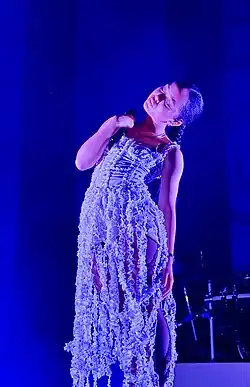 Griff performing on her headlining tour in Manchester, UK on the 28th March 2024