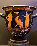 A Greek vase