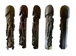 view of Gudimallam linga, a 19th century replica from the temple located in yerpedu mandal