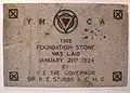 YMCA of Hong Kong Tsim Sha Tsui Club Foundation Stone launched by the Governor of Hong Kong Sir Reginald Edward Stubbs in January, 1924