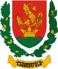 Coat of arms of Csörnyeföld