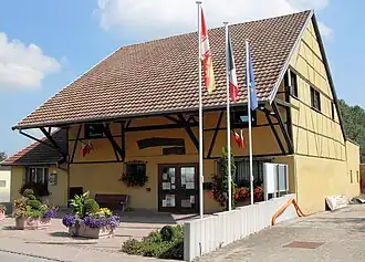 The town hall in Hagenthal-le-Haut