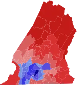 Final results by county