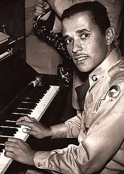 Hawes in Japan in 1953