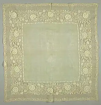 19th-century handkerchief
