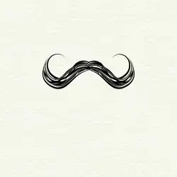 In mustache distortion, horizontal lines bulge up in the center, then bend the other way as they approach the edge of the frame (if in the top of the frame), as in curly handlebar mustaches.