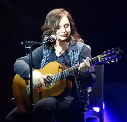 Haris Alexiou performing in 2014